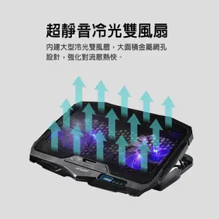 ◉ 最後存貨◉ 倒數計時◉ JetArt 捷藝 CoolStand 7+ 人體工學 筆電散熱器(NPA220)