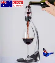 Magic Decanter Essential RED Wine Aerator Tower Stand Set Gift Filter and Stand