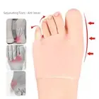 Non-Slip Big Toe Separator Pain Relief Silicone Toe Sleeves