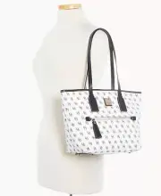 NWT Dooney & Bourke Gretta Small Tote White $268