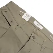 Brax NWT 5 Pocket Jean Cut Pants Hi-Flex Size 36 US Chuck in Green Cotton Blend