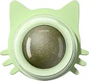 Catnip Balls for Cats Wall | Rotatable Catnip Bal |Funny Lickable Cat Snack Catnip Balls | Kitten Playing Chewing Cleaning Teeth Toy for Walls, Floors or