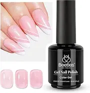 beetles Gel Polish Gel Polish 1 Pcs Jelly Shimmer Glitter Gel Nail Polish Milky Pink Nail Art Manicure 15 ML Uv Gel Girls Women