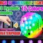 Battery Operated Underwater Lamp RGB Swimming Pool Light Wedding Party