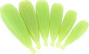 Abaodam 6Pcs PVC Fishing Practice Casting Plugs Set Durable Training Tools for Casting Skills Improvement Versatile Techniques Fishing Accessories for Skill Development