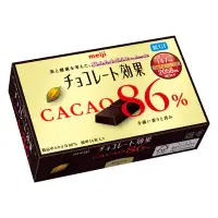 在飛比找蝦皮購物優惠-【明治】日本零食 meiji 效果cacao黑巧克力(86%