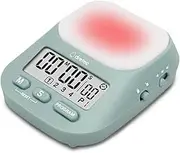 dretec pomodoro Timer, Productivity for Studying, Large Button, Interval (Blue)