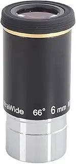 1.25" Telescope Accessory 6mm 9mm 15mm 20mm 66 for Astro Monocular Telescope(6mm)