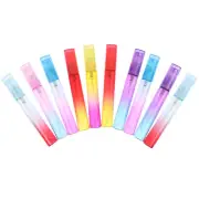 10pcs Continuous Spray Water Bottle Sample Pots Cosmetics Perfume Bottles Empty