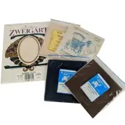 Lot of New 5 Cross Stitch Fabric Quaker Banjo Linen Aida
