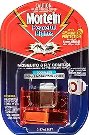 Mortein Peaceful Nights Plug In Fly & Mosquito Repellent Refill, 25ml