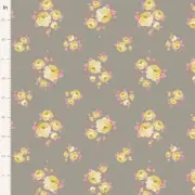 Patchwork Quilting Fabric Tilda Sunday Brunch Mille Grey 50x55cm FQ