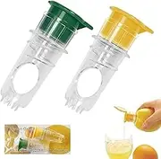 2-Pack Screw Top Lemon Squeezer, 2025 New Screw-Top Lemon Squeezer with Built-in Filter, Lemon Juicer Squeezer, Exprimidor De Limones Enteros, Easily Squeezer Juice Anytime, Anywhere (Mix)