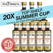 20x Still Spirits Top Shelf Summer Cup No1 essence Pimms style home brew