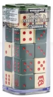 ORK MORK & GORK DICE 40K WARHAMMER 40,000 OOP D6 NEW