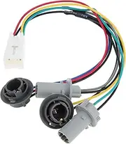 X AUTOHAUX 1 Pcs Car Rear Tail Light Bulb Socket Harness for Kia Spectra SX 2007-2009 2.0L Tail Lamp Connector Wiring No.924152F220