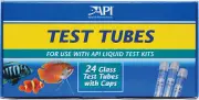 API Replacement Test Tubes with Caps for Any Aquarium Test Kit Including Fres...