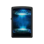 Zippo Black Light UFO Flame Design Genuine Windproof Refillable Pocket Lighter