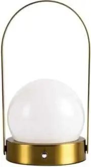 lamp 3-Stage Touch Dimming Small Table Lamp Gold