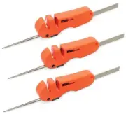 3 PACK AccuSharp 4 in 1 Knife & Tool Sharpener 28 Coarse Carbides & Fine Ceramic