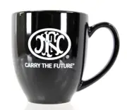 FN Herstal Firearms Guns Collectable 2nd Amendment Coffee Holster Mug - Black