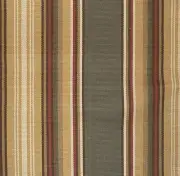 RALPH LAUREN Marden Stripe Briarpatch Olive Green Rust Beige Remnant New