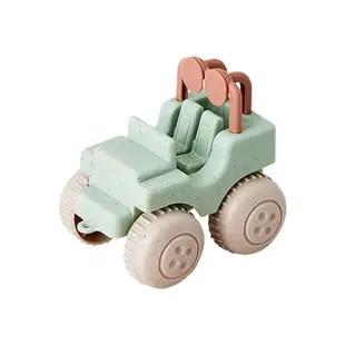 瑞典Viking toys維京玩具-莫蘭迪色-薄荷可可(越野吉普車) 玩具工程車 玩具車 兒童玩具 小汽車