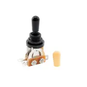 Musiclily Black Metric 3 Way Short Toggle Switch Selector For Les Paul LP Guitar