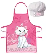 Disney Marie children's apron 2 piece set