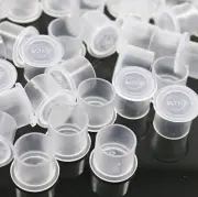 Tattoo Ink Caps,300Pcs Large Size 17Mm X 14Mm Plastic Disposable Microblading Ta