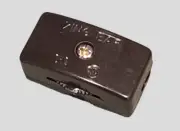 STP-1 Brown ZING EAR KS-30 IN LINE ON / OFF ROTARY LAMP SWITCH #TXP25