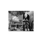 Author Stephen King Bangor, Maine Mansion - Metal Print