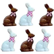 Chocolate Easter Bunny Buttons Easter Craft Sew Scrap Shelly's Buttons & More