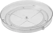 minkissy Round Storage Rack Rotating Makeup Organizer Turntable Spice Organizer Rotatable Condiment Holder