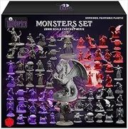 Wildspire Fantasy Minatures w/Huge Dragon for DND Miniatures Monsters DND Accessories 28mm Bulk Dungeons and Dragons Miniatures D&D Miniatures & DND Minis Tabletop Miniatures Figurines DND Figures