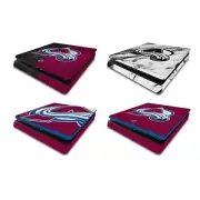 OFFICIAL NHL COLORADO AVALANCHE VINYL SKIN DECAL FOR SONY PS4 SLIM CONSOLE