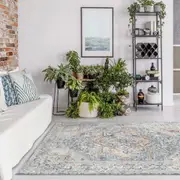 Phoebe Musing Blue Rug
