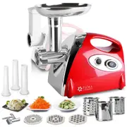 Flora Electric Meat Mincer with Slicer Shredder Kit-Powerful Electric Grinder 2800W -Stainless Steel Blades-Sausage Maker-Lite Edition-Model: FL-MGM-GB550