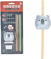Animal Sounding Straws Toys That Make Sounds Surprise Straws Children Drinking Cups Straws Water Supplies Baby Straws