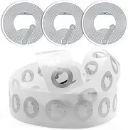 50pcs NFC Tags, BetterJonny NFC Cards, NFC Stickers Ntag 215 NFC Tag NFC Coin Cards Compatible with TagMo & Amiibo, NFC Enabled Mobile Phones and Devices, Round, White