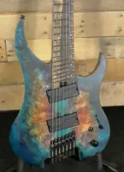 Legator Ghost G7FX Multi-Scale Headless Electric Guitar Galaxy w/ Gigbag