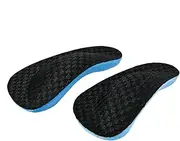 [Generic] Orthopedic Shoe Inserts - Flat Feet Insoles Half-size Correction Pad Cushion | Plantar Inserts Soft and Comfortable Flat Foot Corrector, Heel Pads for Work Boots, Shoes