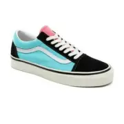 Vans Classic Old Skool 36 DX SZ 3.5 Black Aqua White VN0A38G2VPJ