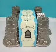 Nordic Ware Castle Bunt Pan 10 Cup Figural Sand Castle Bundt Cake Pan