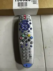 DISH Network 6.4 IR/UHF PRO DKNFSK03 153638 TV Receiver Remote Control Silver