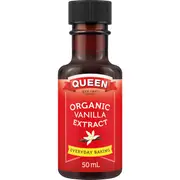 Queen Organic Vanilla Extract 50ml