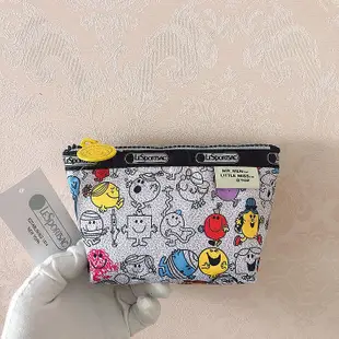 新款熱銷 LeSportsac MR. MEN LITTLE MISS 奇妙家族 2724 化妝包收納包 降落傘防水材質 限量