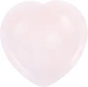 Heart Shaped Thumb Massage Stone Natural Crystal Scraping Plate for Anxiety Relief Stress Management Versatile Tool for Face Neck Massage