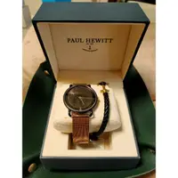 在飛比找蝦皮購物優惠-情人節生日禮PAUL HEWITT 正版玫瑰金船緢手錶+手環
