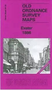 MAP OF Exeter 1888: Devon Sheet 80.06a by Richard Oliver NEW 9781847844941
